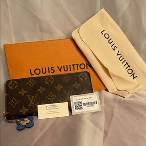 Louis Vuitton Clemence Zip Around Wallet